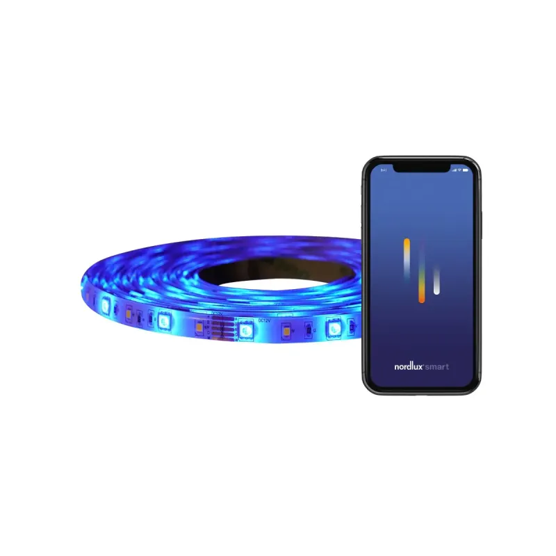 Nordlux Smart Led Strip Colour   Meters Effekt Belysning Hvid