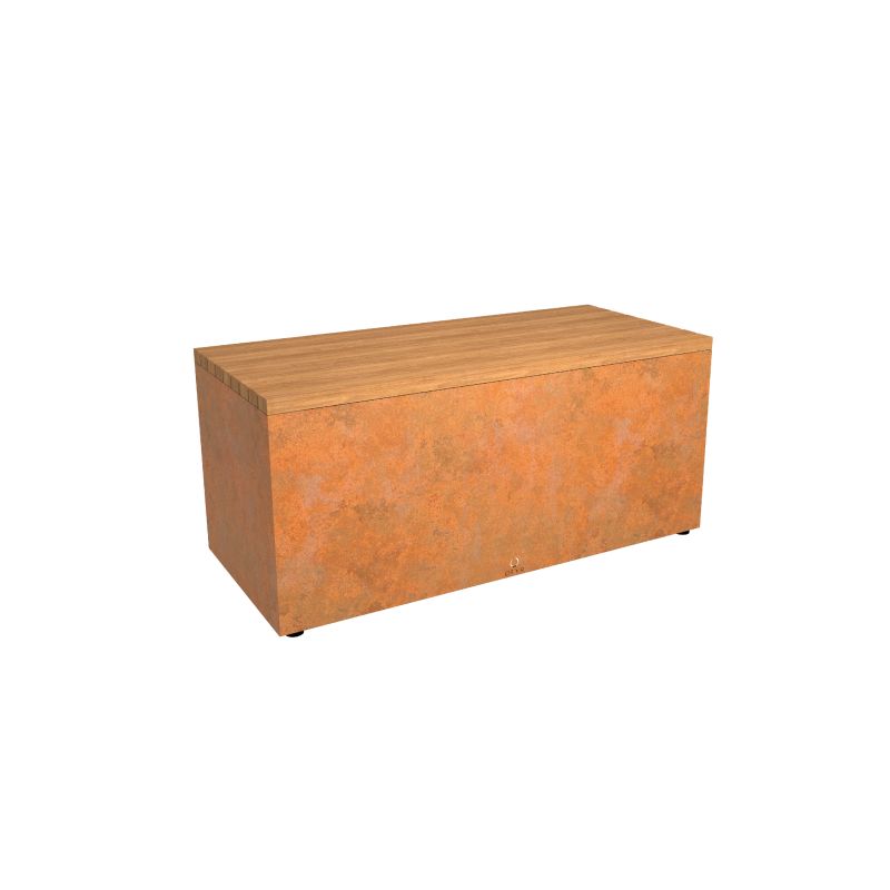 Ofyr Bænk   Corten