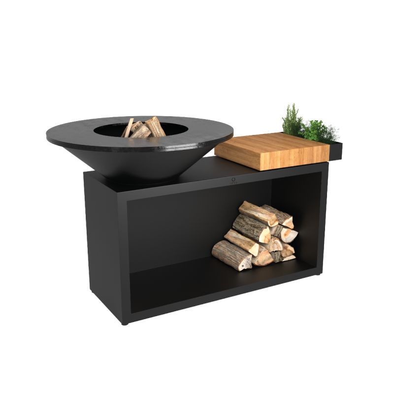 Ofyr Island Black 100 Teak Wood