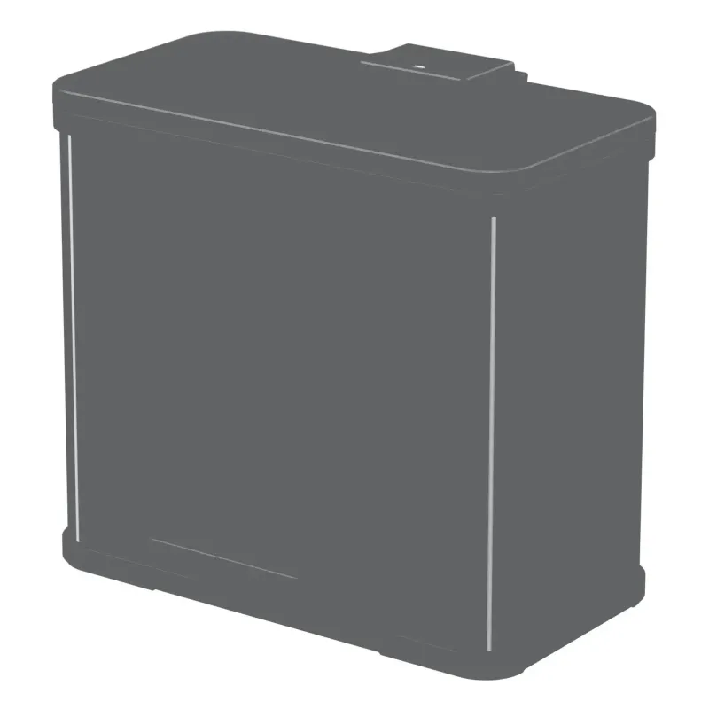 Pedelspand   Ko Trio Plus   Spande     Liter Sort