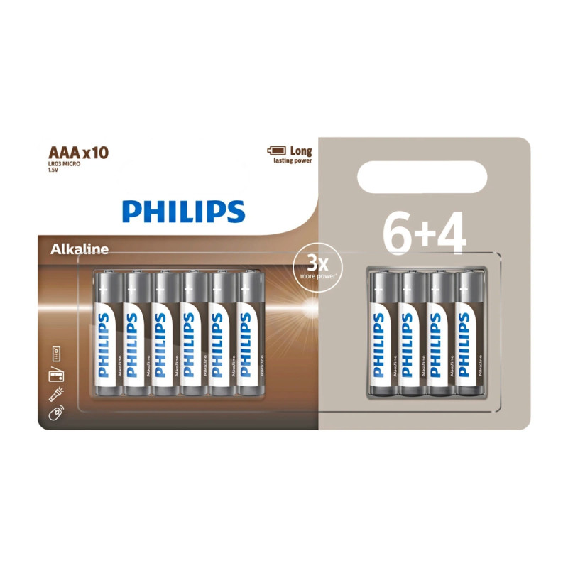 Philips Alkaline Batteri 4895229106925