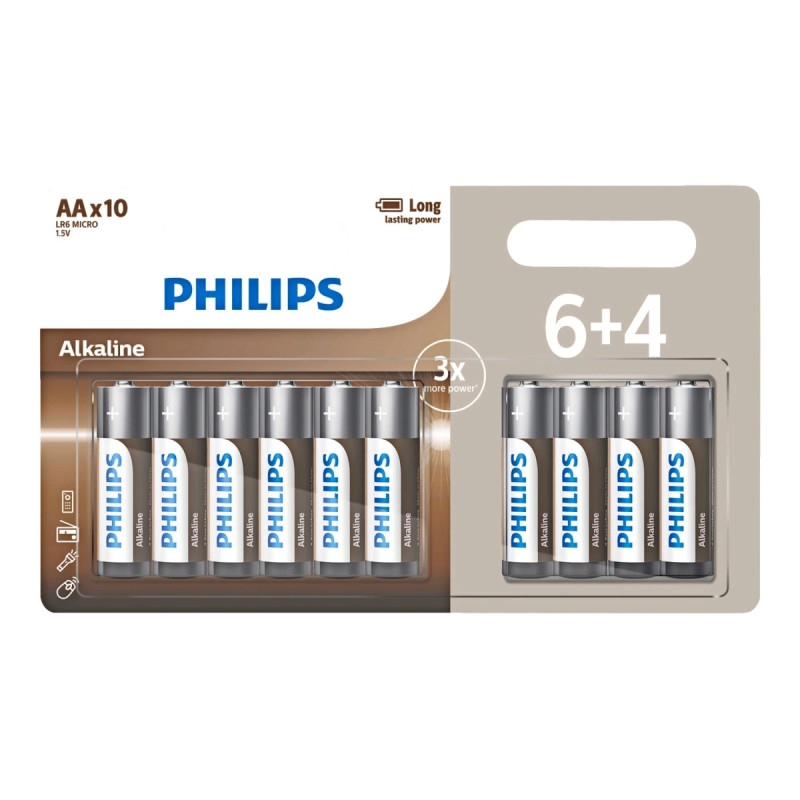 Philips Alkaline Batteri 4895229106901