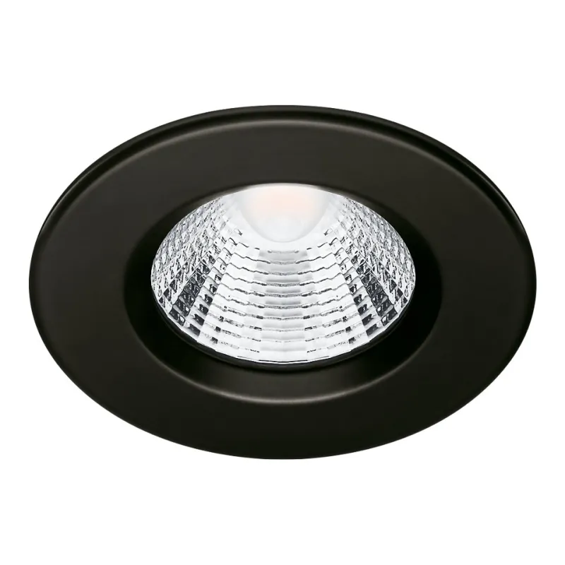 Philips Dive Funktionel Led Indbygningsspots   Sort Metal Plastik Sl261 Rd 070   5w 27k Bl Ip65r 1pk