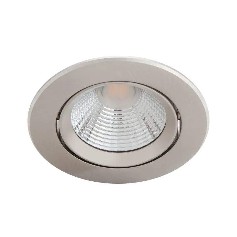 Philips Sparkle Funktionel Led Inbygningsspots   Nikkel Metal Plastik Sl261 Rd 070   5w 27k   Hv