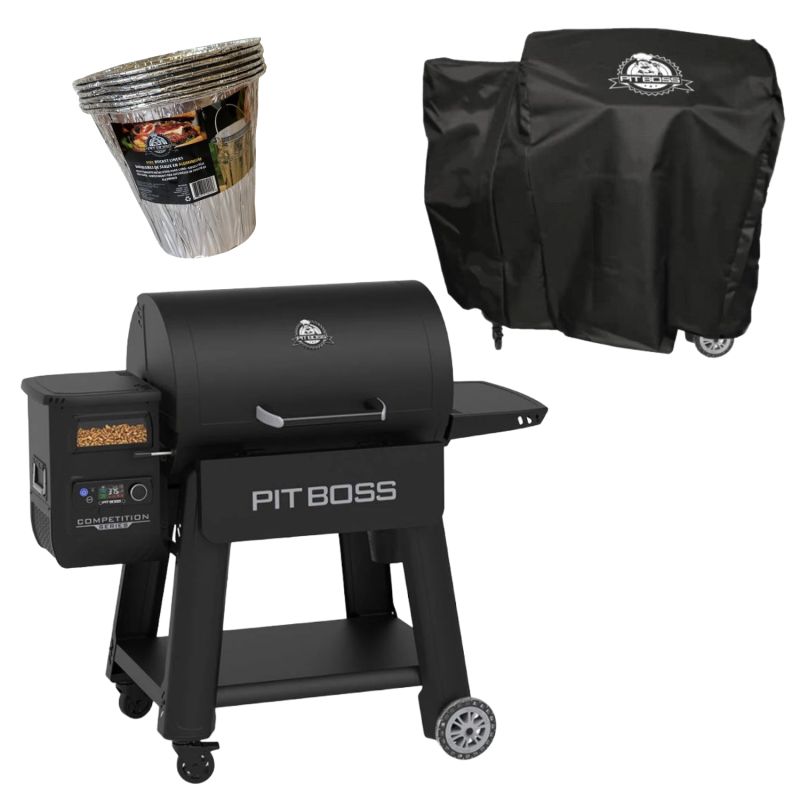 Pitboss Competition Series 1250 Træpillegrill  Inkl  Betræk Og Fedtspande