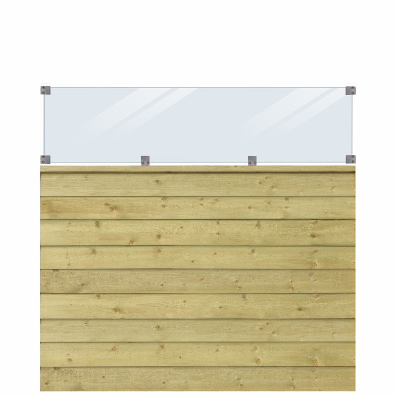 Plus Klink Profilhegn   Glas 174ã 163 Cm Pefc 27799-