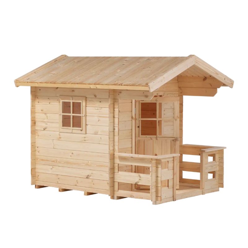 Plus Legehus 134ã 134 Cm   58 Cm Terrasse Ubehandlet Inkl  Tagpap 167410-