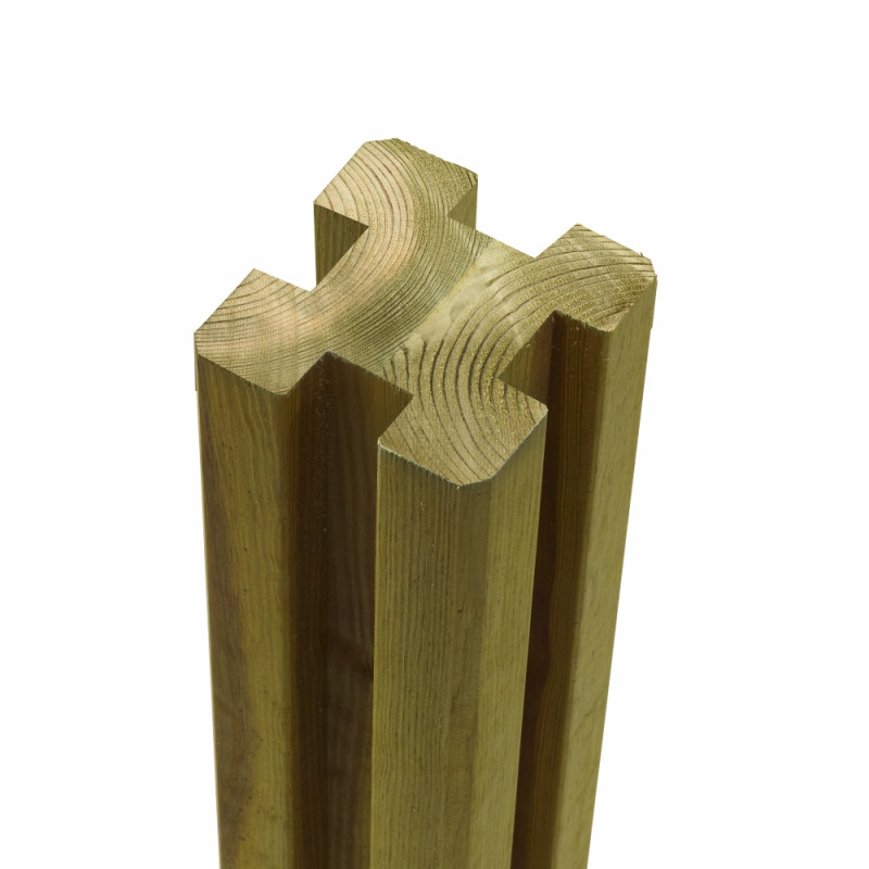 Plus Omlimet Profilstolpe     Spor 9ã 9ã 298 Cm 17770-