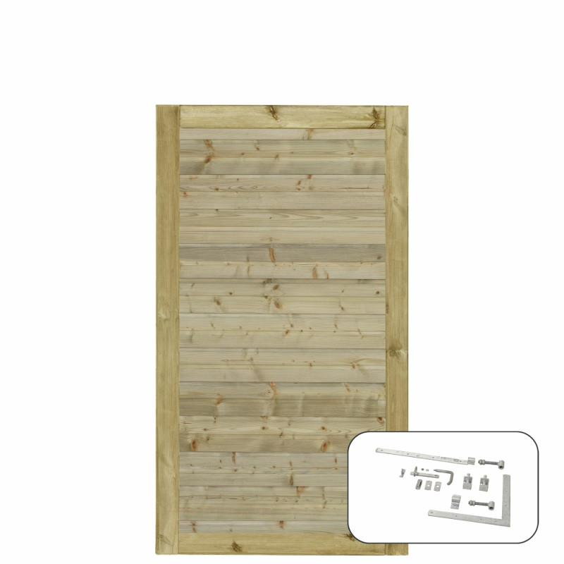 Plus Plank Enkeltlåge Inkl  Beslag 100ã 163 Cm Pefc 277640-