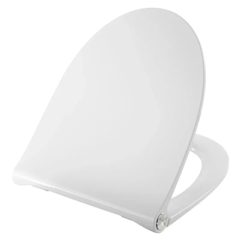 Presalit Toiletsæde  -form S1068 Med Soft Close  Lift-off Og Polygiene  Hvid  Universal Kipanker Beslag  Topmonteret