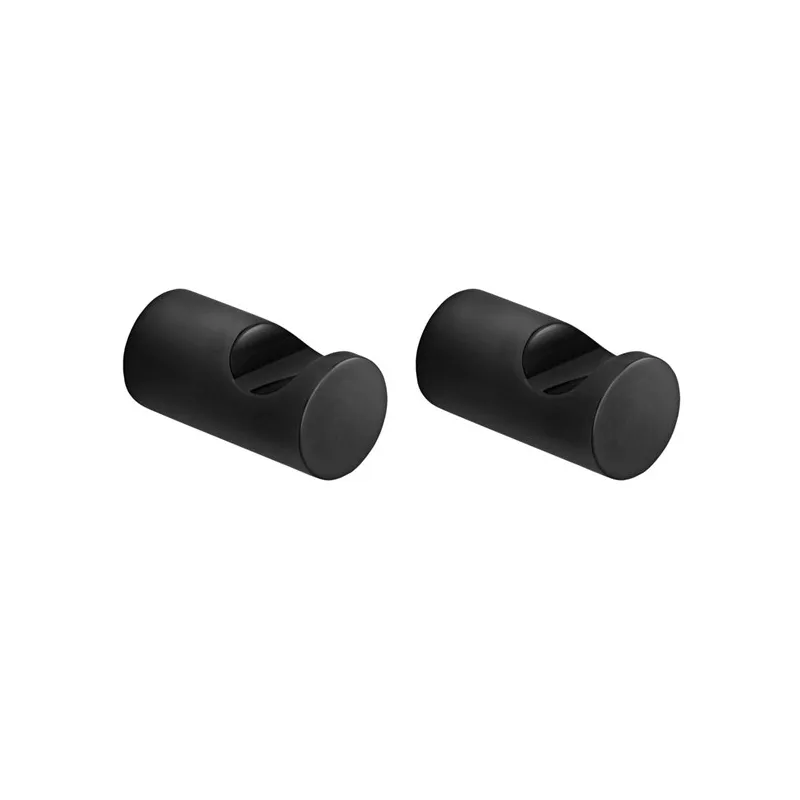Pressalit  Home  Håndklædekrog  Curve    Stk  Mat Sort Ih40160