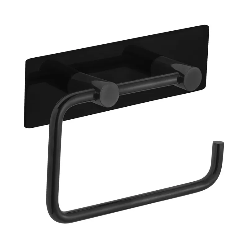 Pressalit  Home  Toiletpapirholder Med Bagplade  Mat Sort Ih40210