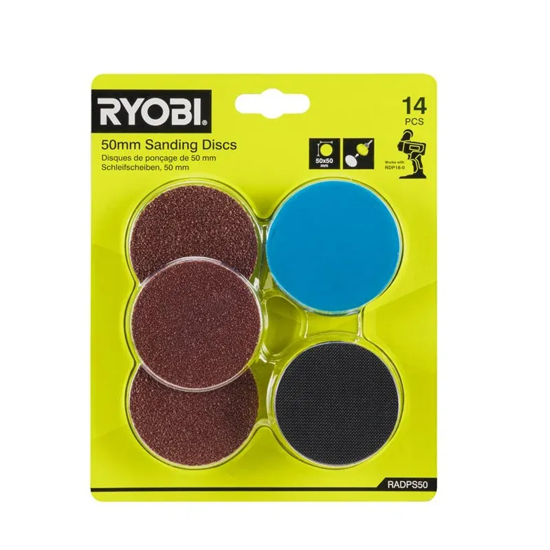 Ryobi Slibeskivesæt Radps50