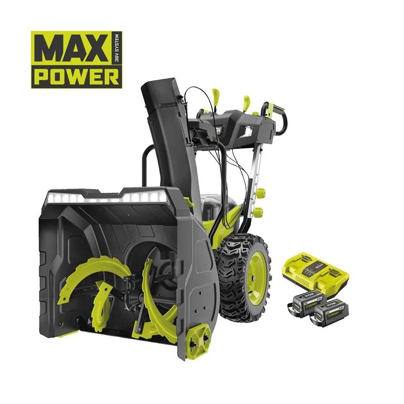 Ryobi 36v Kulfri To-trins 61 Cm Sneslynge          Ah  Ry36stx61a-260f