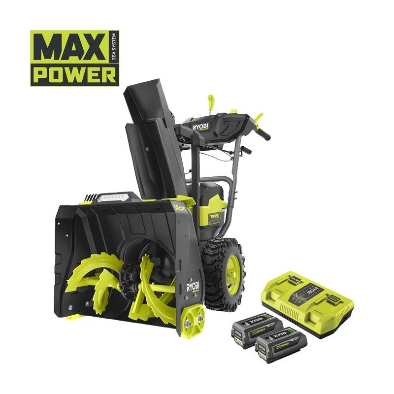 Ryobi 36v Kulfri To-trins 56 Cm Sneslynge  2x     Ah  Ry36stx56a-250