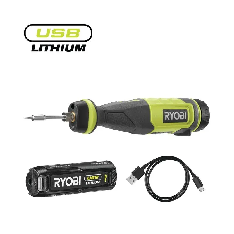 Ryobi 4v Loddekolbesæt Rsi4-120g