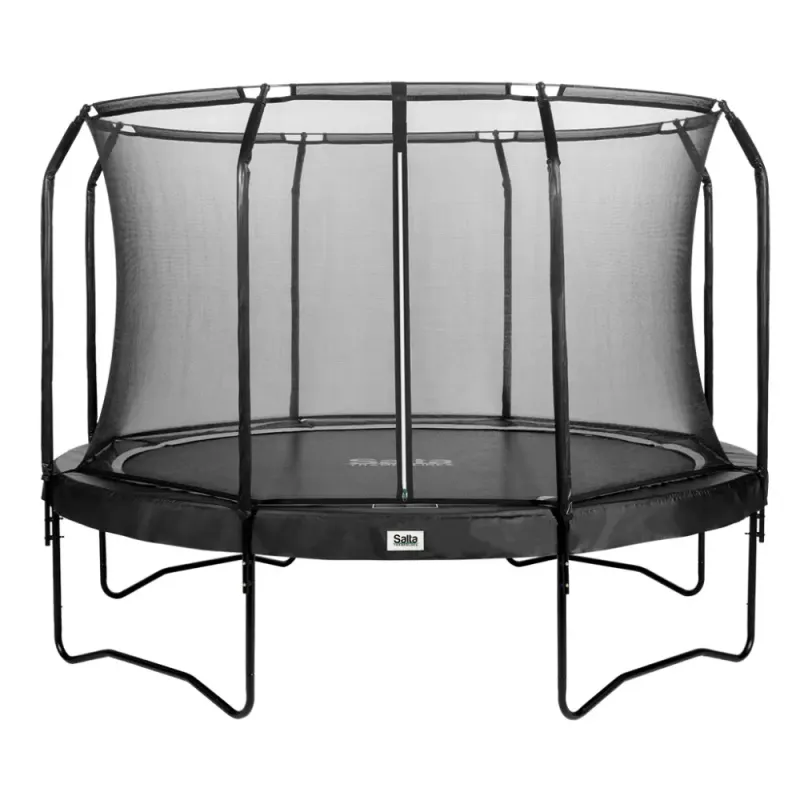 Salta Trampolin Premium Black Edition ø427 Cm  Sort Inkl  Sikkerhedsnet 805-562