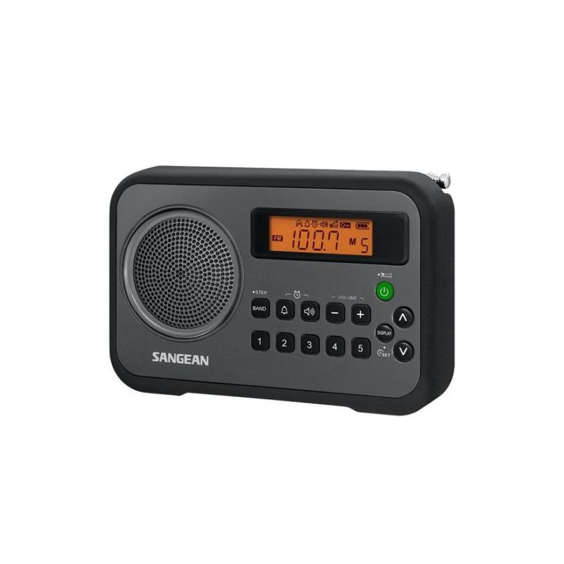 Sangean Prd18  Sort Fm Am Stereo Digital Radio