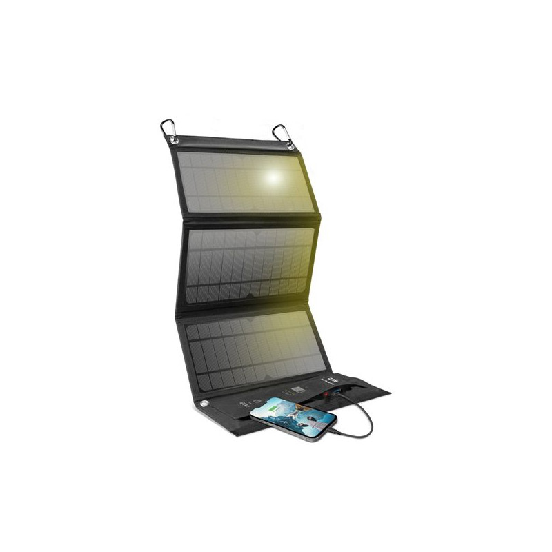Sbs Transportabel Oplader Med Solceller  21w