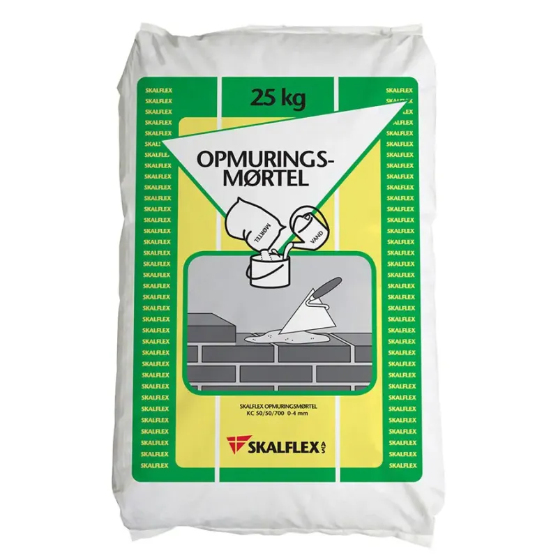 Skalflex Opmuringsmørtel  25kg 50-50-700  -  Mm