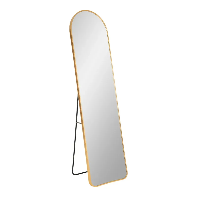 Spejl Med Ramme   Messing Look 40x150 Cm 4001510