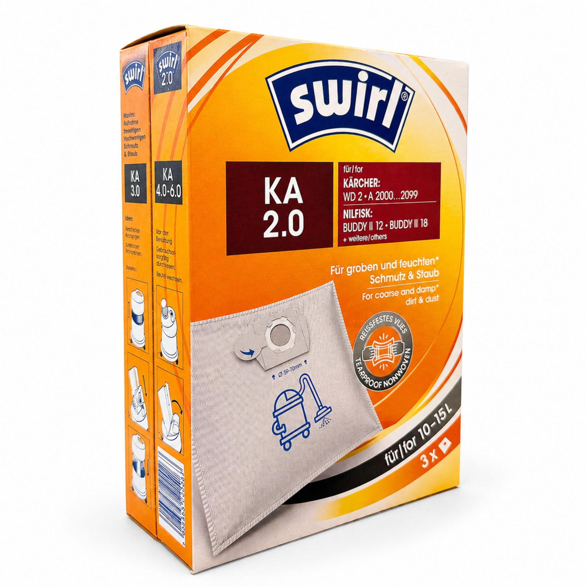 Swirl Ka     Støvsugerposer Til Kärcher   Nilfisk