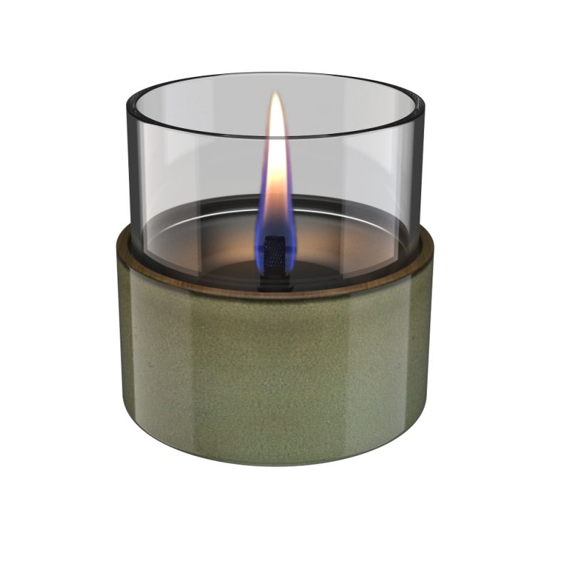 Tenderflame Aster 10 Grøn Reactive Porcelain Lanterne