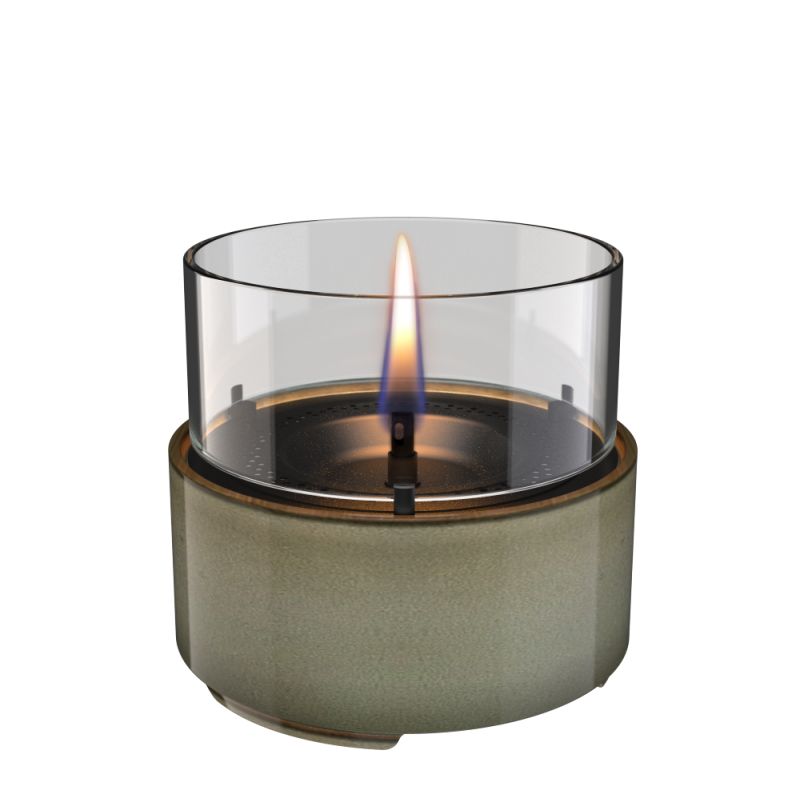 Tenderflame Café 14 Grøn Reactive Porcelain Bordmodel
