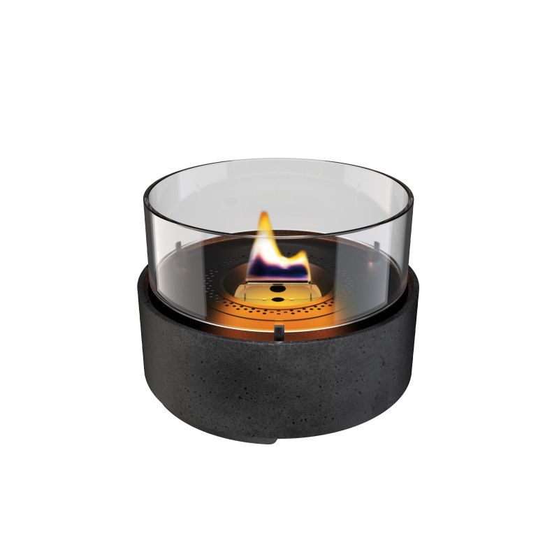 Tenderflame Café 18 Sort Lava Porcelain Bordmodel
