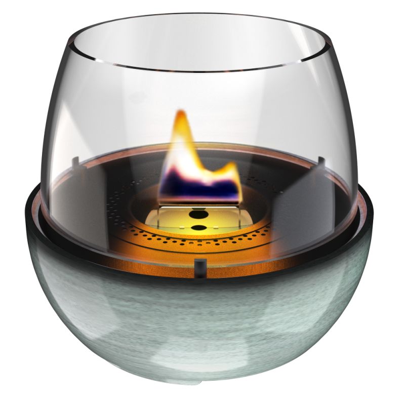 Tenderflame Tulip 18 Grøn Reactive Porcelain Bordmodel