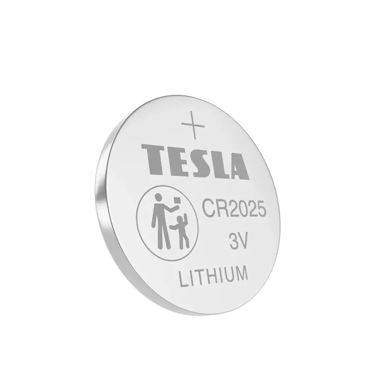 Tesla Batteri Cr2025 Lithium  -pak 2293109