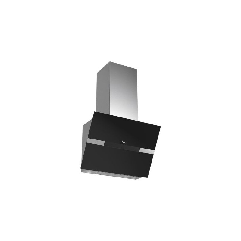 Thermex 540 23 1668   Mini Preston Ii 60 Cm Sort   Motor Skråtstillet Emhætte