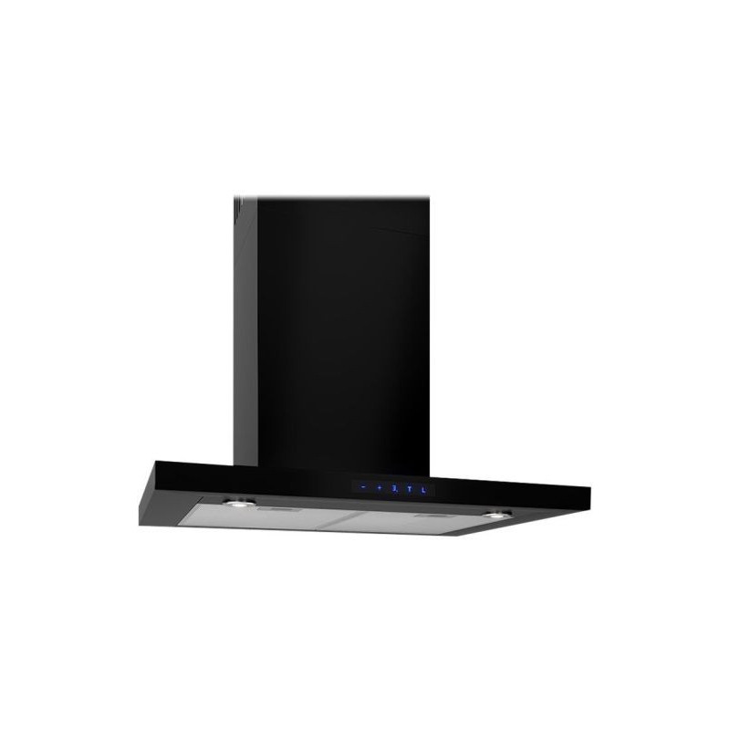 Thermex 527 23 3072   Væghængt Emhætte Harwich Ii 70 Cm  Væg  Sort