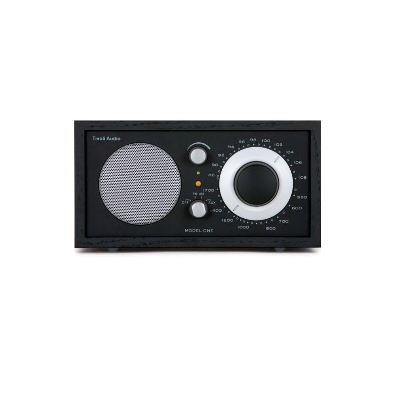 Tivoli Audio Model One  Black Black Silver Fm Am Radio