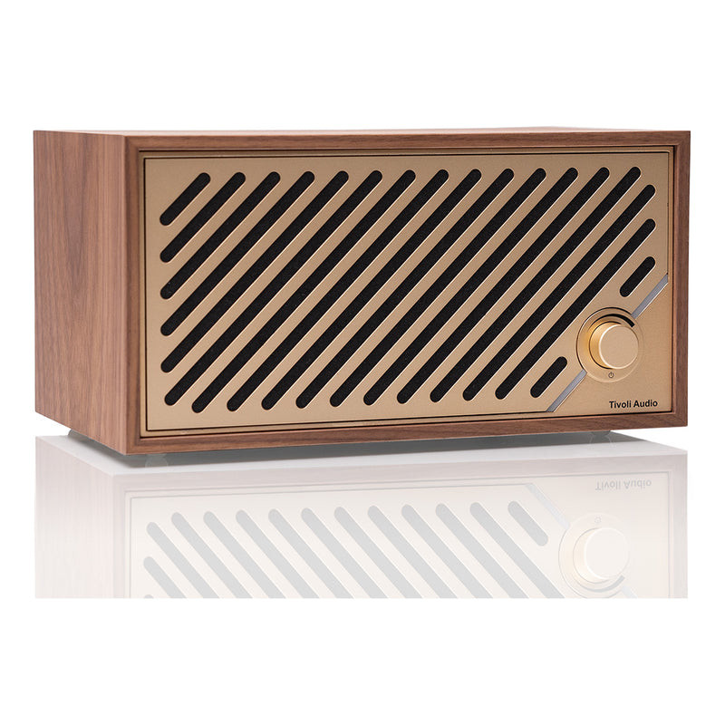 Tivoli Audio Model Two Digital  Walnut Gold Bluetooth Højtaler
