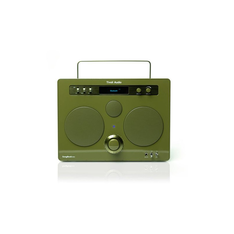 Tivoli Audio Songbook Max  Green Analog Eg Aux In Forforstærker Bluetooth Højtaler
