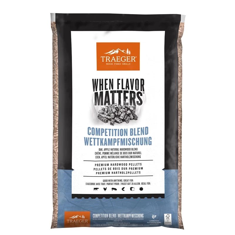Traeger Træpiller  Competition Blend 9kg