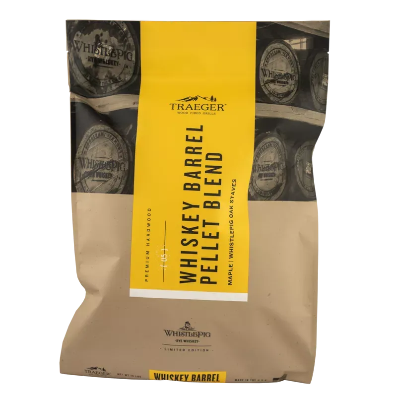 Traeger   Whistlepig Whiskey Barrel Træpiller     Kg
