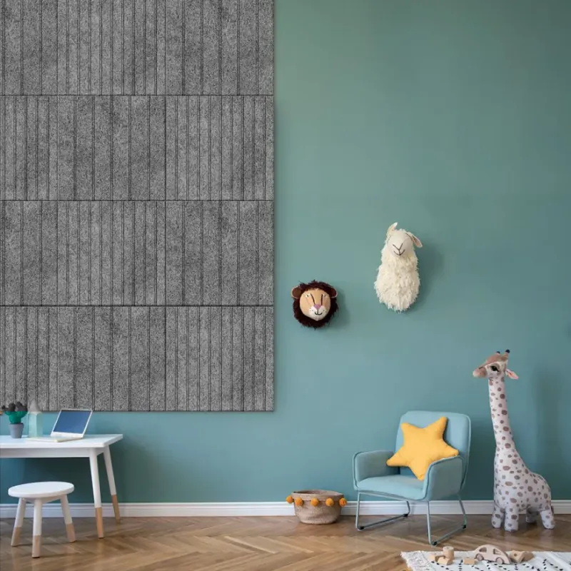 Troldtekt Wall Deco Grå 25x600x600mm Ultrafin K8   Pak