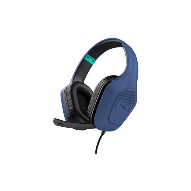 Trust Gxt415b Zirox Headset Blue Headset