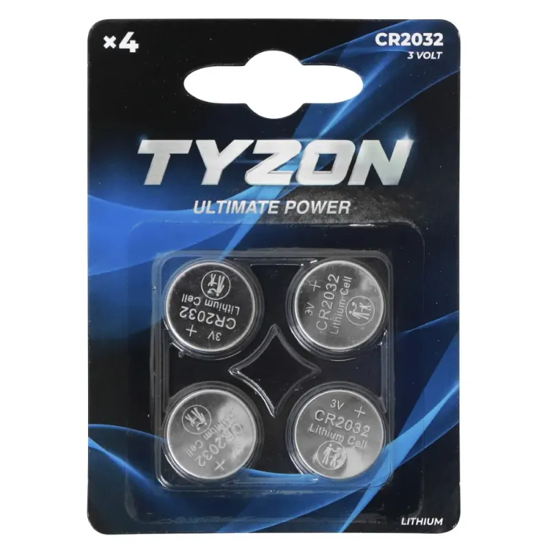 Tyzon Cr2032 Lithium-batterier  -pak