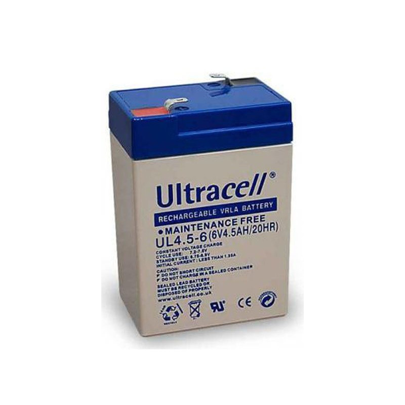 Ultracell Batteri 6v   5ah