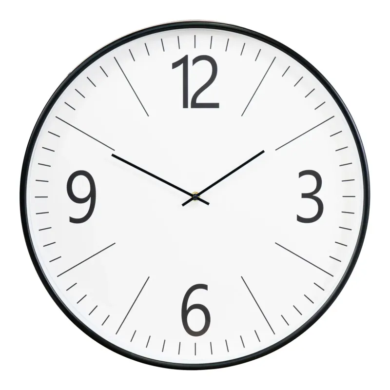 Vægur   Sort Og Hvid 4361090