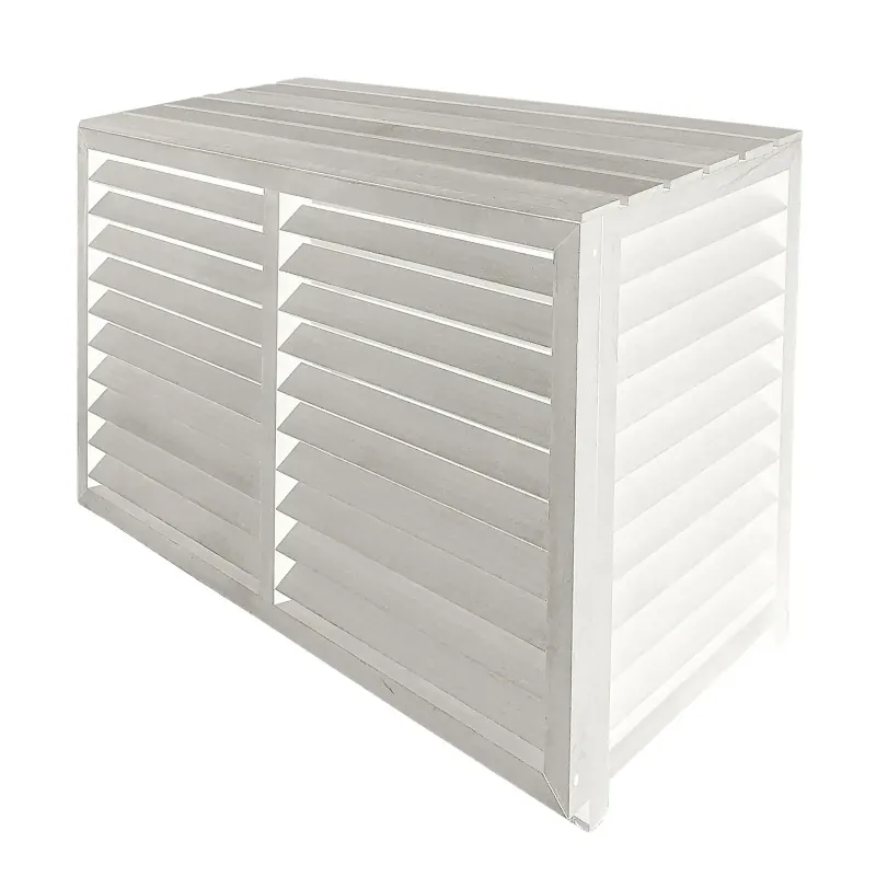 Varmepumpeskjuler Hvid                49 6x83 1x105cm