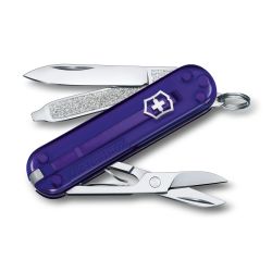 Victorinox Classic Sd Transparent Colors Persian Indigo Multitool
