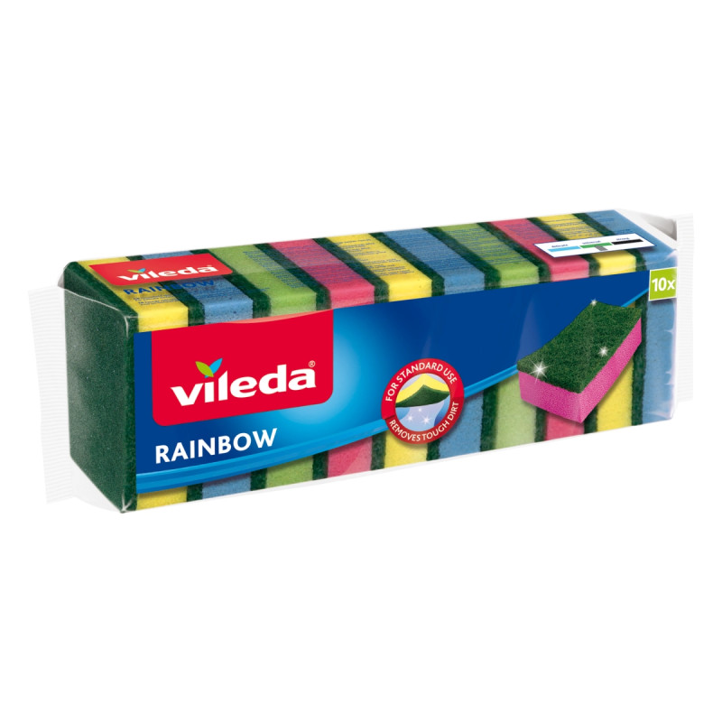 Vileda Skrubbesvamp Rainbow 340573320