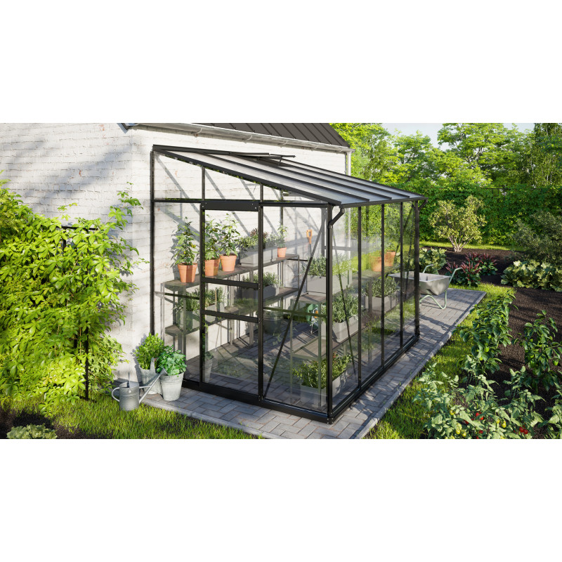 Vitavia Ida 5200 Sort 3mm Hærdet Glas   Sokkel