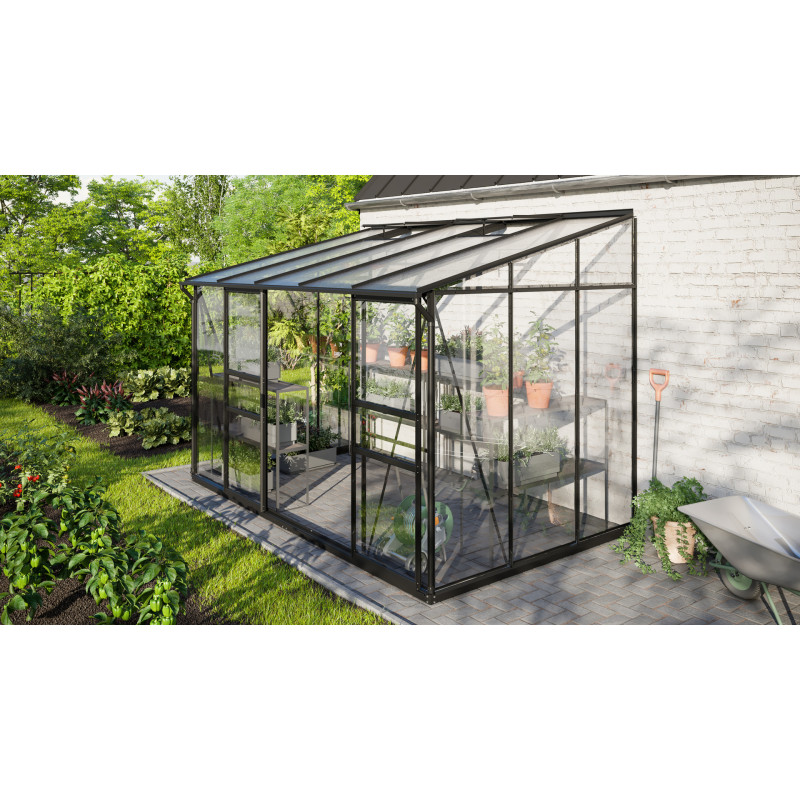 Vitavia Ida 6500 Sort 3mm Hærdet Glas  6mm Polytag