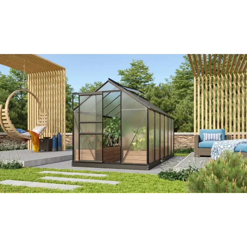 Vitavia Venus 7500 Sort Drivhus 4mm Poly