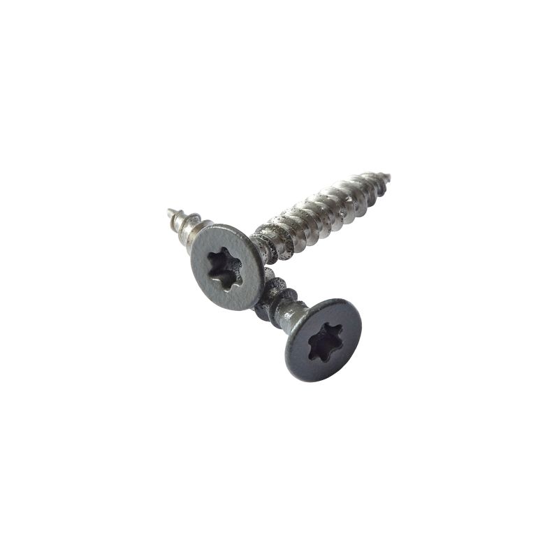 Wimex Coverskrue Antracit  Ral 7022m        40 Mm  50 Stk  Pr  Pakke